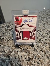 2023 Flawless Jordan Walker Ruby Red Star Swatch Rookie Patch Auto #3/20