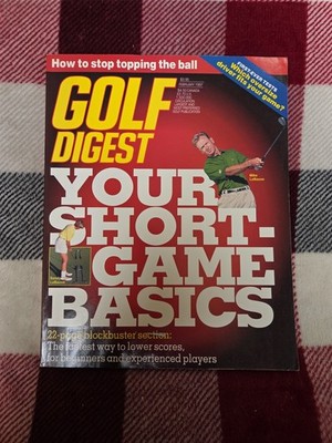 Golf Digest Mag. FEB. 1997.. Phil Mickelson, Tiger Woods, Short Game Basics  