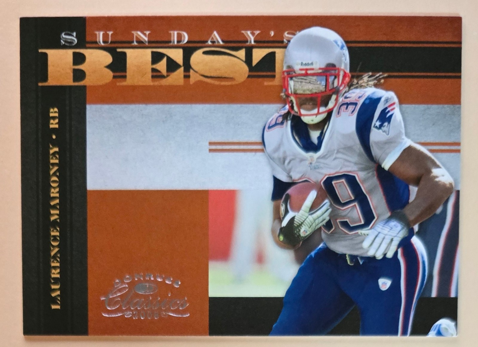 2008 Donruss Classics Sunday's Best SP #d /1000 Laurence Maroney #SB-22 Patriots