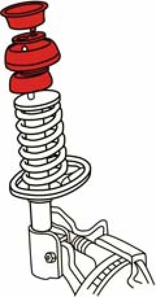 SPC Performance Front Adjustable Strut Mount Kit for VW Golf & Audi TT Foto 2 de 4