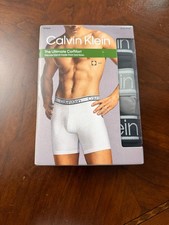 Calvin Klein Mens Bamboo Comfort 3-Pack Boxer...