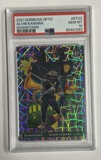 2021 Donruss Optic Downtown Alvin Kamara #DT22 PSA GEM MT 10