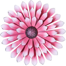 Metal Flowers Wall Decor Indoor Outdoor Metal Wall Art for Farmhouse Home Living