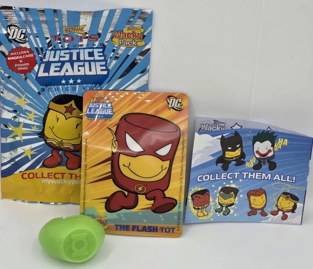 DC Comics SONIC Fast Food Premiums for sale | eBay