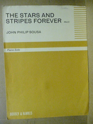 Musiknoten / Einzelpartitur '' The Stars and Stripes Forever '' - Piano