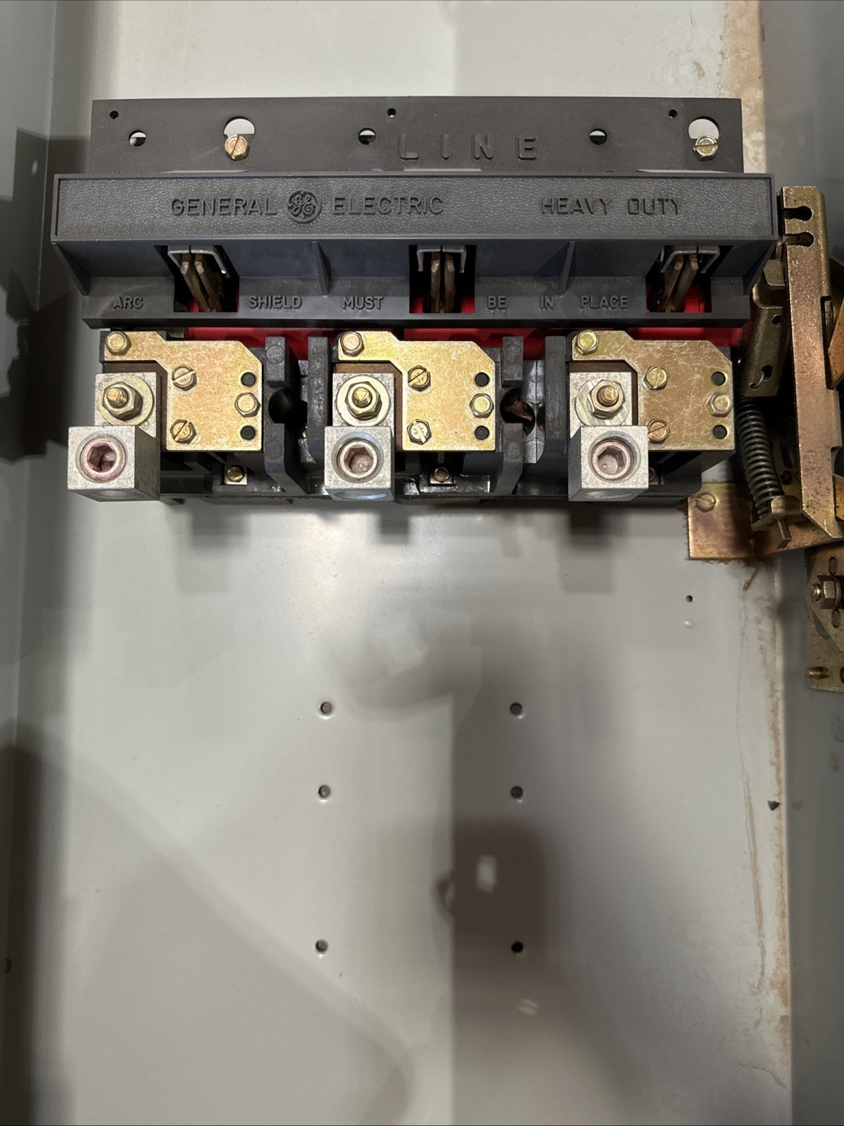 🔴GE THN3364 Heavy Duty Fusible Safety Switch 200A 600VAC/250VDC‼️Scratched