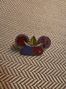 2025 DLR Hidden Disney Mickey Wave B  Ear Hat Sleeping Beauty Aurora Chaser Pin