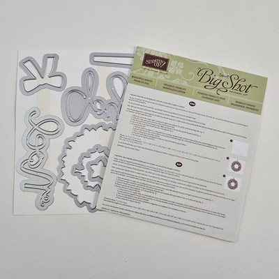 Stampin Up Big Shot Wonderful Wreath Framelit Dies