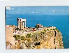 Postcard The Acropolis of Lindos Greece