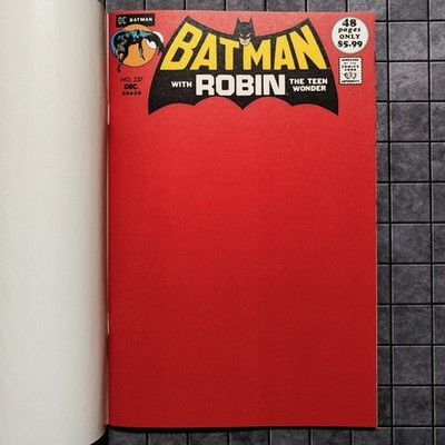 Batman #237 - (2024 Facsimile Blank Variant Cover) - and Robin - UNREAD NM