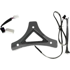 Custom Dynamics Dual Intensity Run/Brake LED Backrest Chrome Harley XL 14-20