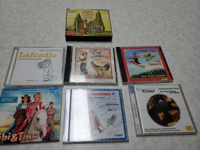 German Language Kids Audio CDs. Set of 7 (11) Stories, tales, music