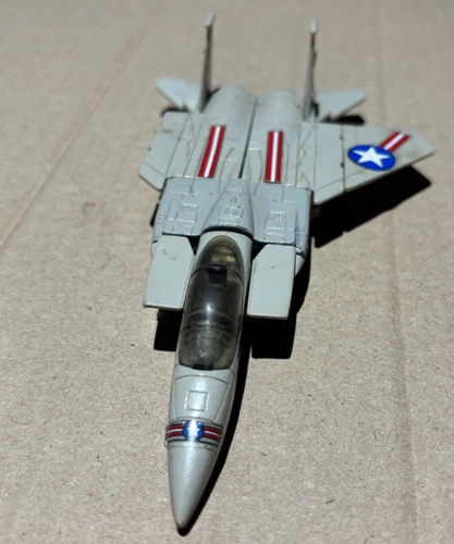 1980's BANDAI Super GoBots Leader 1 Action Figure Missing Parts Vintage 80's Toy