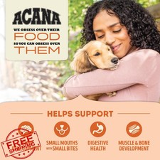 ACANA Grain Free Puppy Recipe 25lb Dry Dog Food 4.56 per pound