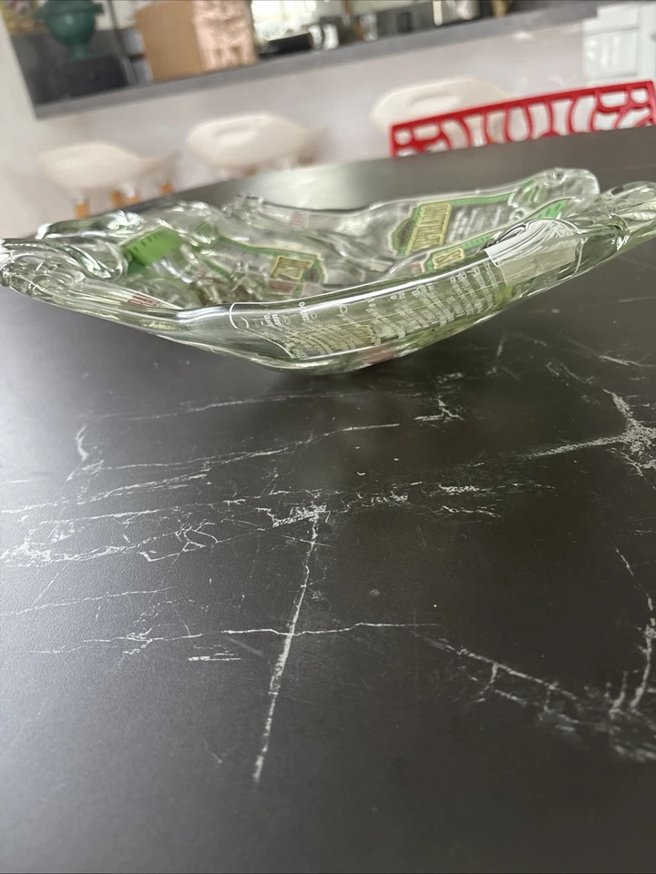 COUPE EN VERRE RECYCLÉ PUBLICITAIRE DESPERADOS – PIÈCE UNIQUE - Photo 2/4