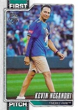2026 Topps Series 1 - 2025 First Pitch Kevin Negandhi #FP-4