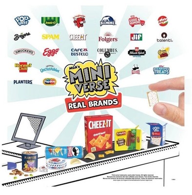 NEW MGA Miniverse REAL BRANDS mini dollhouse food Series 1 * U PICK BOGO FREE *