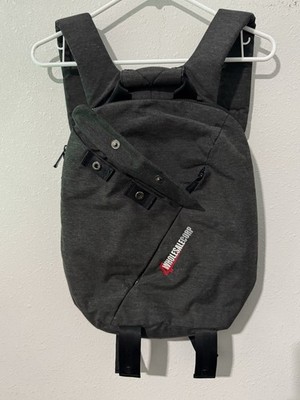 backpack Dark Gray ''4WHOLSALECORP'' logo embroidery