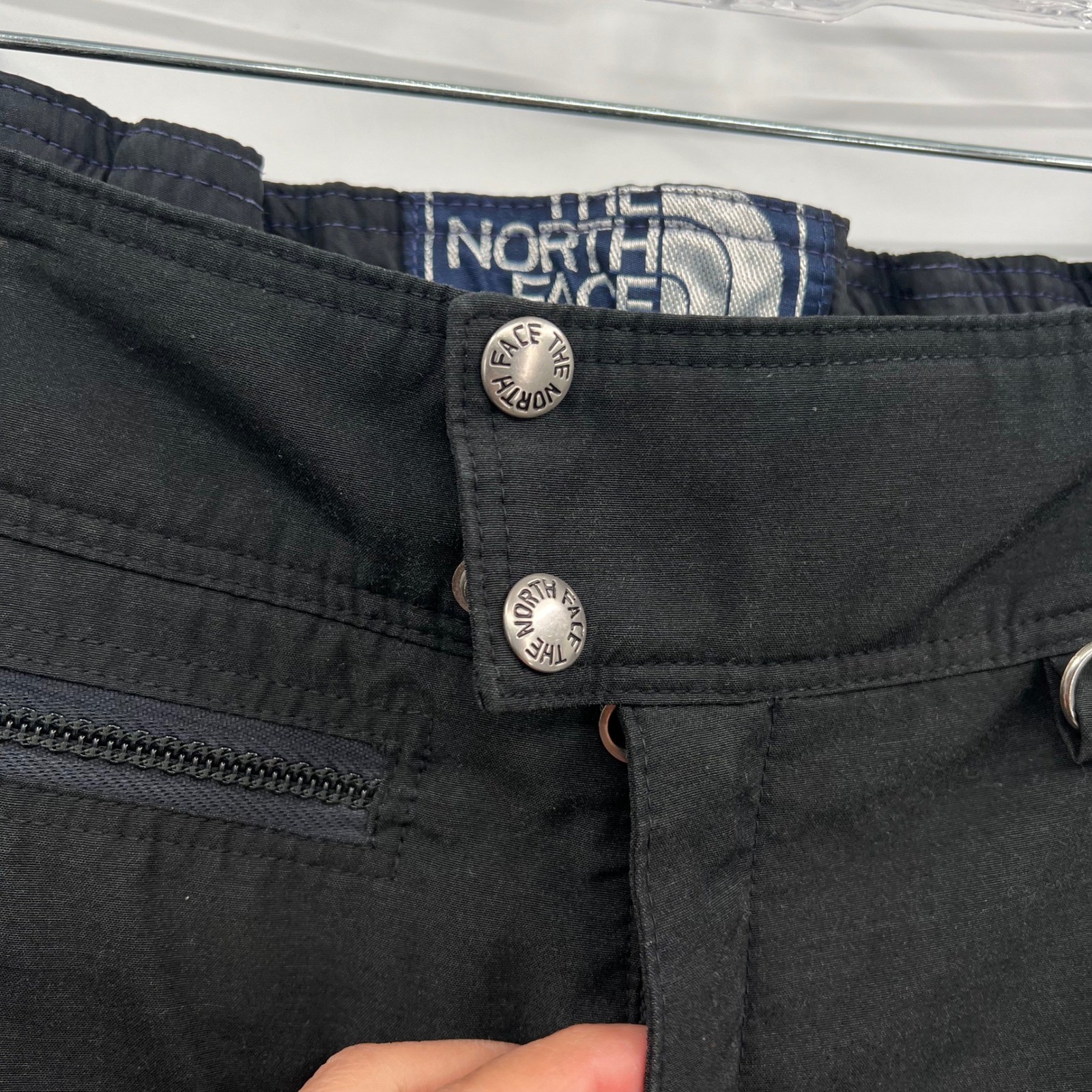 The North Face Vintage Ski Pants Medium Black Made in USA Gorpcore Snow thumbnail 3