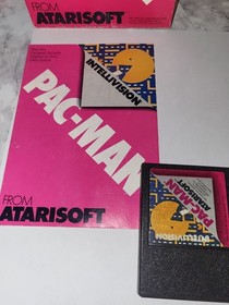 Intellivision, "Pac-Man", w/ Cartridge, Box and Manual