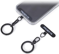 project-cb Phone Lanyard Metal Tether Tab, Phone Stand, Strap Patch, Phone Key