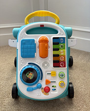 Baby Einstein First Steps Push Walker Activity Play Tray Lights Music E1257De