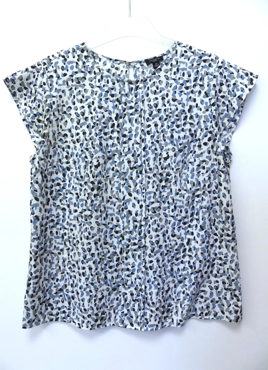ULLA POPKEN Chemisier à smocks avec imprimé batik multicolore