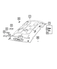 Genuine Mopar Push Pin TY98HDAAA