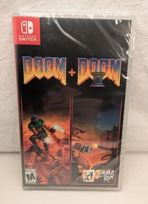 LRG - Doom + Doom II / 2 - Nintendo Switch Limited Run Games Neu Sealed OVP #283
