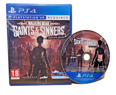 Walking Dead Saints & Sinners Complete Edition PS4 PlayStation 4 VR Near Mint