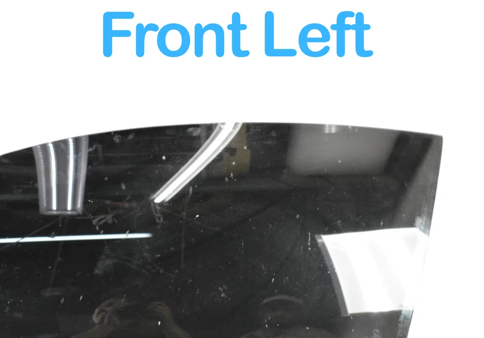 12-18 BMW 650i F12 Puerta delantera izquierda lado del conductor ventana cristal automático 7224055 OEM Foto 3 de 4