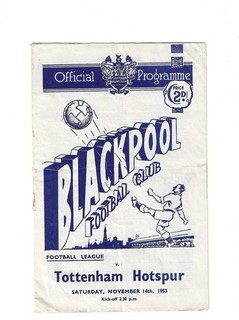BLACKPOOL v TOTTENHAM HOTSPUR 1953 4