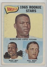 1965 Topps High # Marcelino Lopez Rudy May Phil Roof #537 0d6c