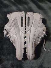    Nike Air Max 90 Wolf Grey Men's Size 11.5 Triple Gray Sneakers 2019