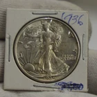 1936 US Walking Liberty Half 50c  AU