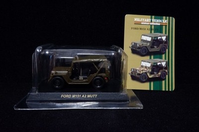 Kyosho Militärfahrzeug Mini Car Collection Ford M151A2 MUTT dunkelgrün CVS