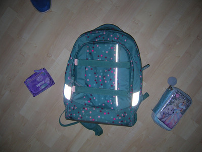 Nahezu neuwertiger Satch / Schulrucksack Happy Confetti / satch pack + BONUS