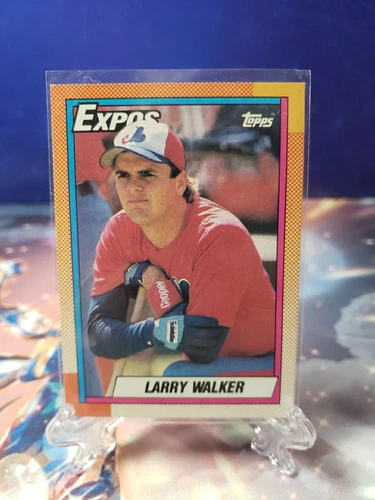 1990 Topps #757 Larry Walker Expos