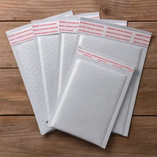 ANY SIZE POLY BUBBLE MAILERS ENVELOPES SELF SEAL SHIPPING MAILING PADDED BAGS