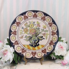 Large decorative dish Giraud for Vallauris