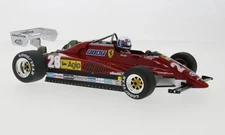 MCG Ferrari 126C2 F1 GP Monaco 1982 Scuderia Ferrari SpA SEFAC #28 1:18