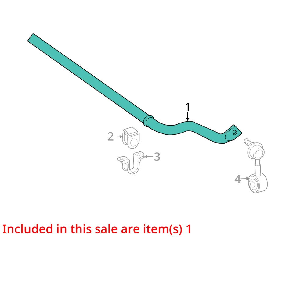 Barra estabilizadora dianteira Toyota Tundra 4X2 2014 fabricante de equipamento original 133K milhas - LKQ426668852 - Imagem 4 de 4