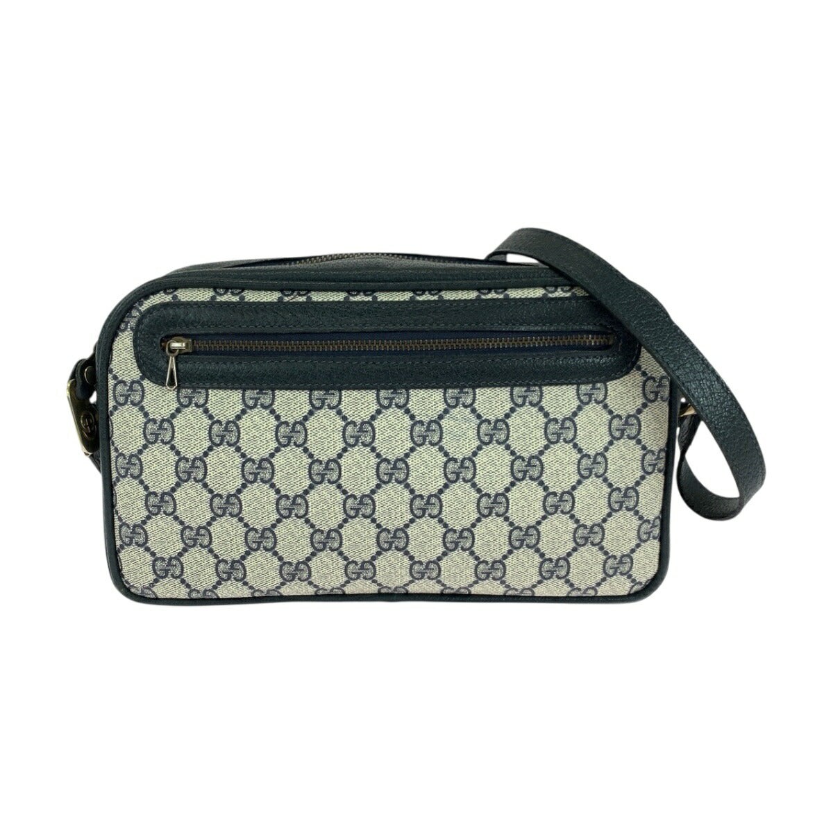 Gucci GG Supreme Shoulder Bag in Grey for Women One Size