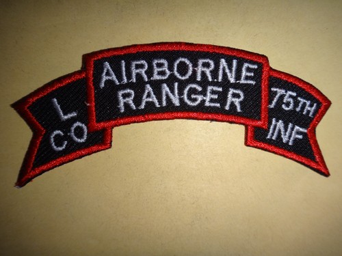 Vietnam Guerre Patch États-Unis Armée L Company75th Infantry Rgt Airborne Ranger