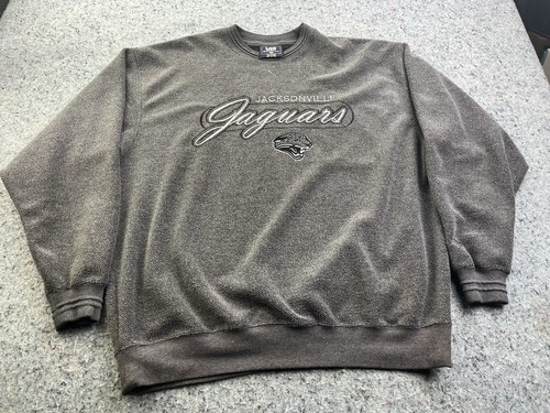 Vintage 2000 Lee Sport Jacksonville Jaguars Sweatshirt grau XL NFL Pullover