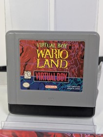1995 Nintendo Virtual Boy Wario Land with Manual Tested Working Video Game