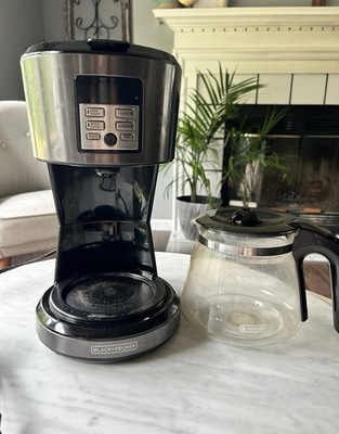 B&D coffee maker with reusable filter