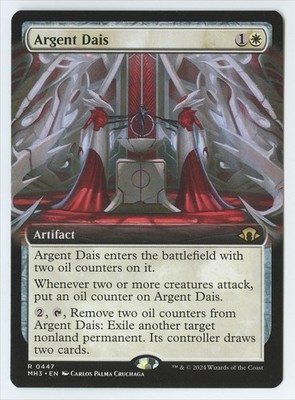 MTG Modern Horizons 3 Argent Dais #447 Borderless Rare
