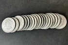 1888-1891 MORGAN SILVER DOLLARS ROLL OF 20 COINS UNITED STATES