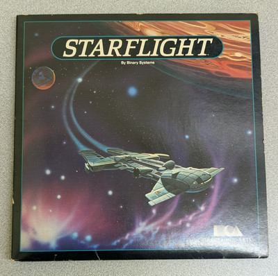 Starflight by Binary Systems/Electronic Arts IBM PC COMPLETE
